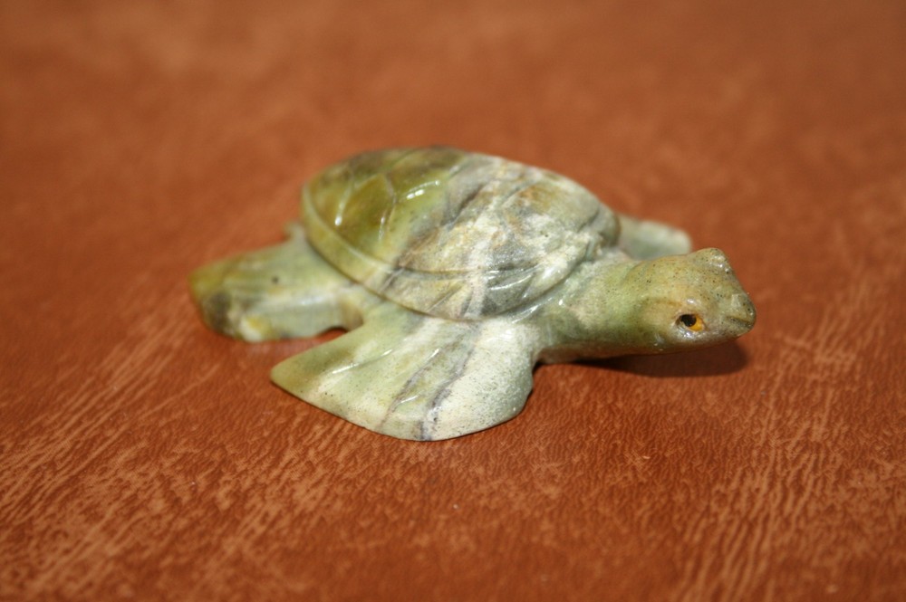 Carved Stone Turtle