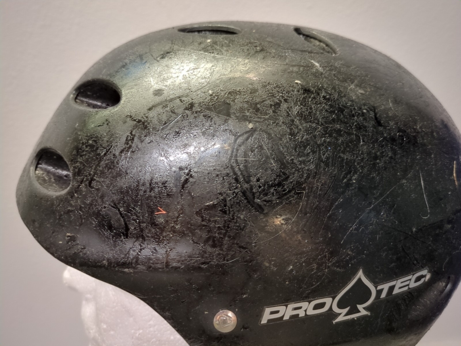 Pro-Tec Ace Skate SXP Skateboard Helmet XL Black Military/Tactical Bump Project