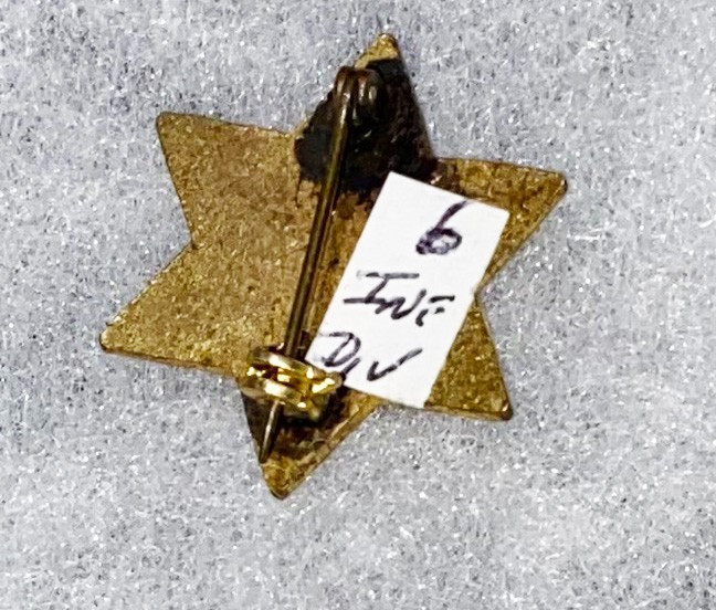 WWII 6th Division Patch Type DI