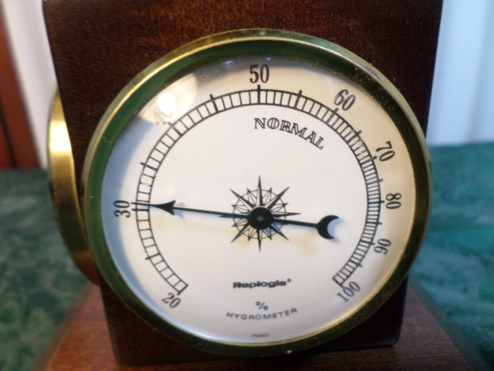 9" Replogle World Classic Series Globe w/Thermometer/Barometer/Hygrometer