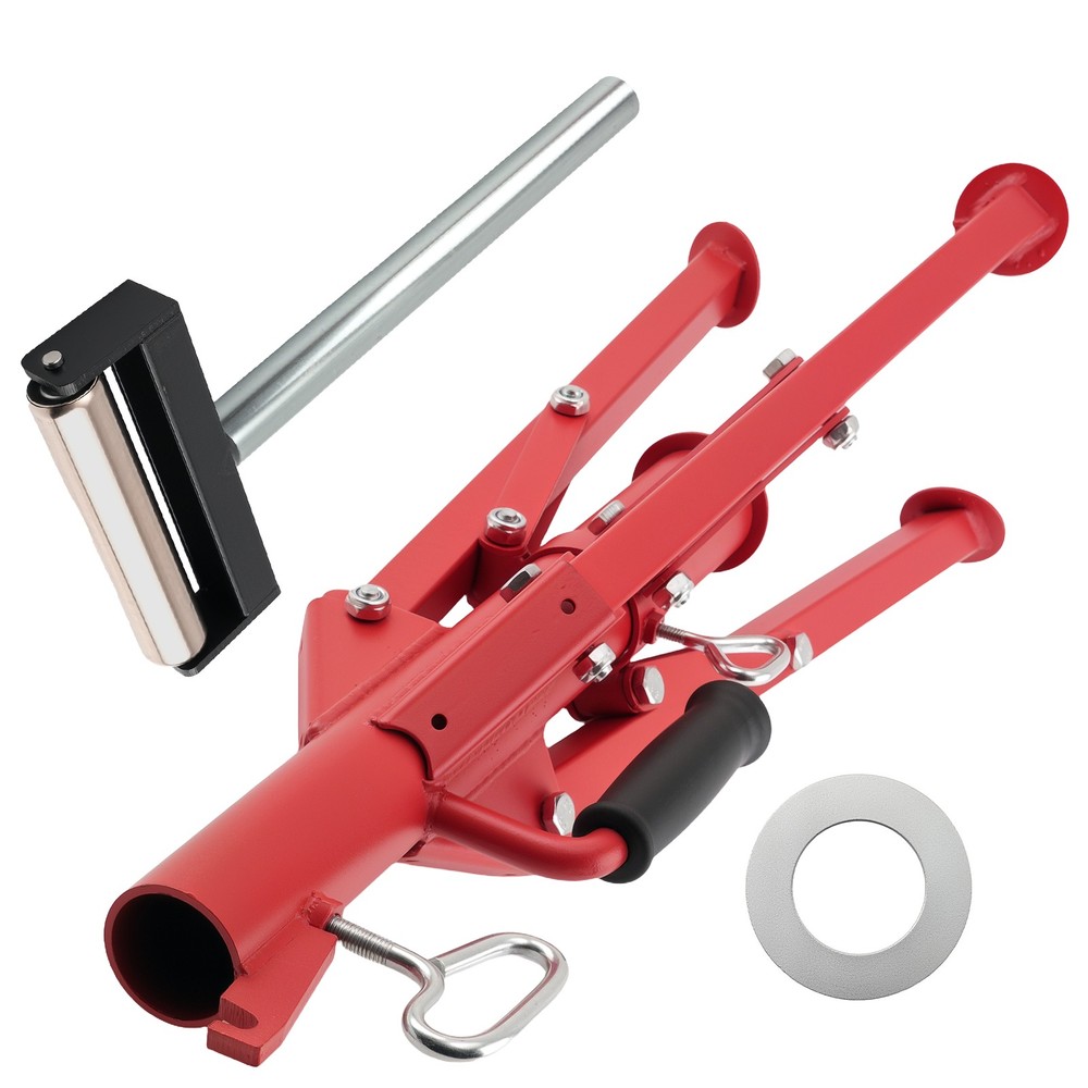 Adjustable Roller Support Stand 2500lbs 27.6-52in Height Steel Workshop Tool