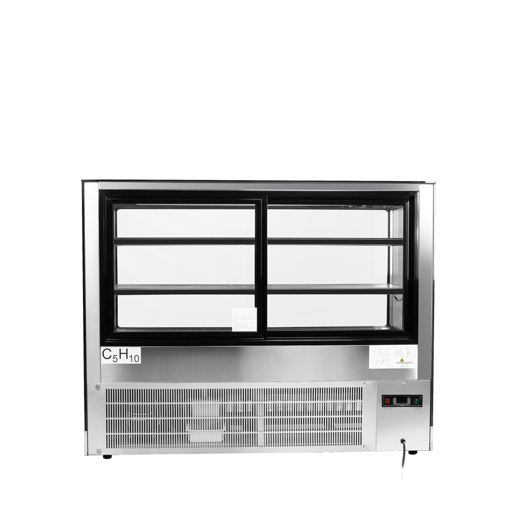 Atosa RDCS-60, 60" Floor Model Refrigerated Square Display Cases
