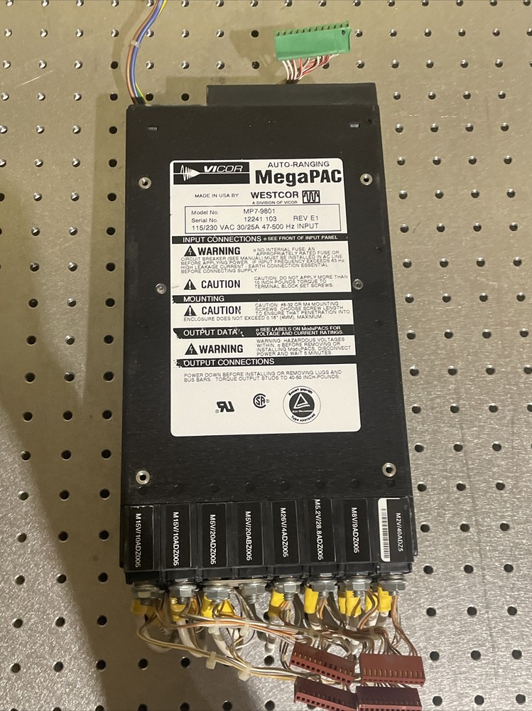 Vicor / Westcor Auto-Ranging MegaPac MP7-9801