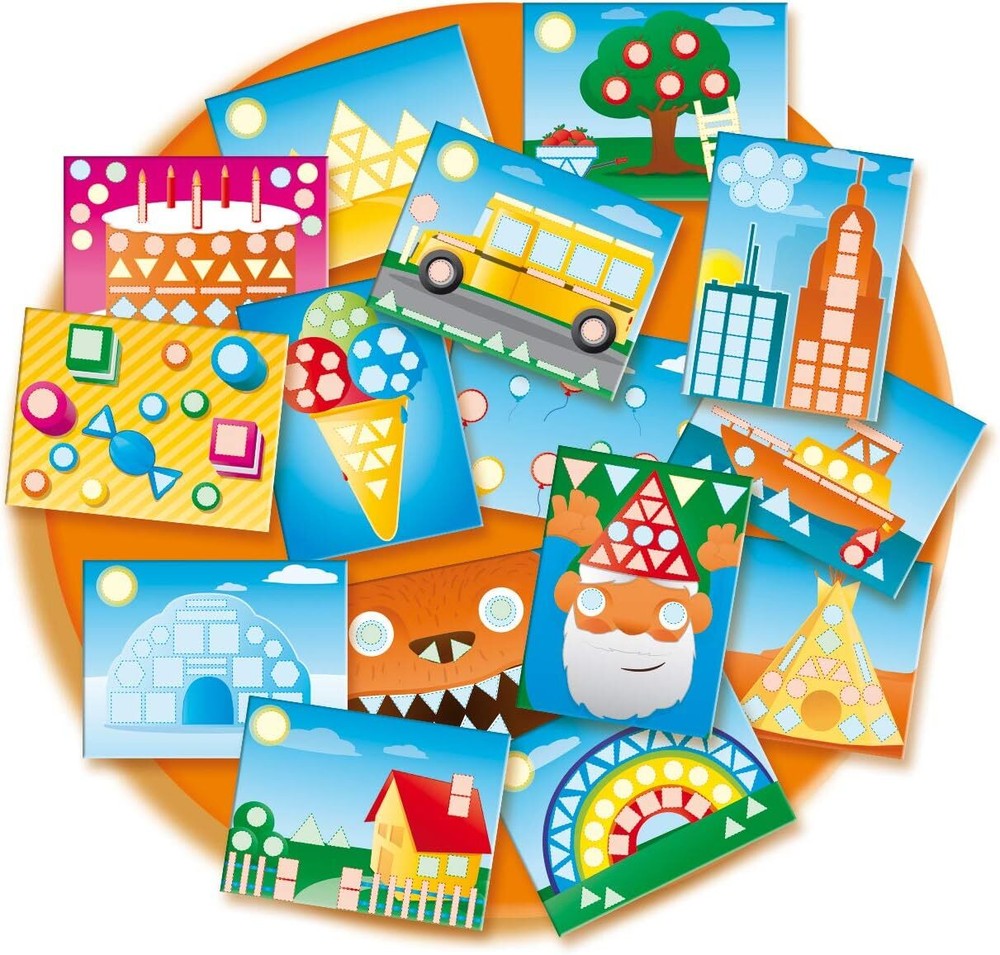 SES Creative 14839 I Learn to Recognize Shapes, Multicoloured