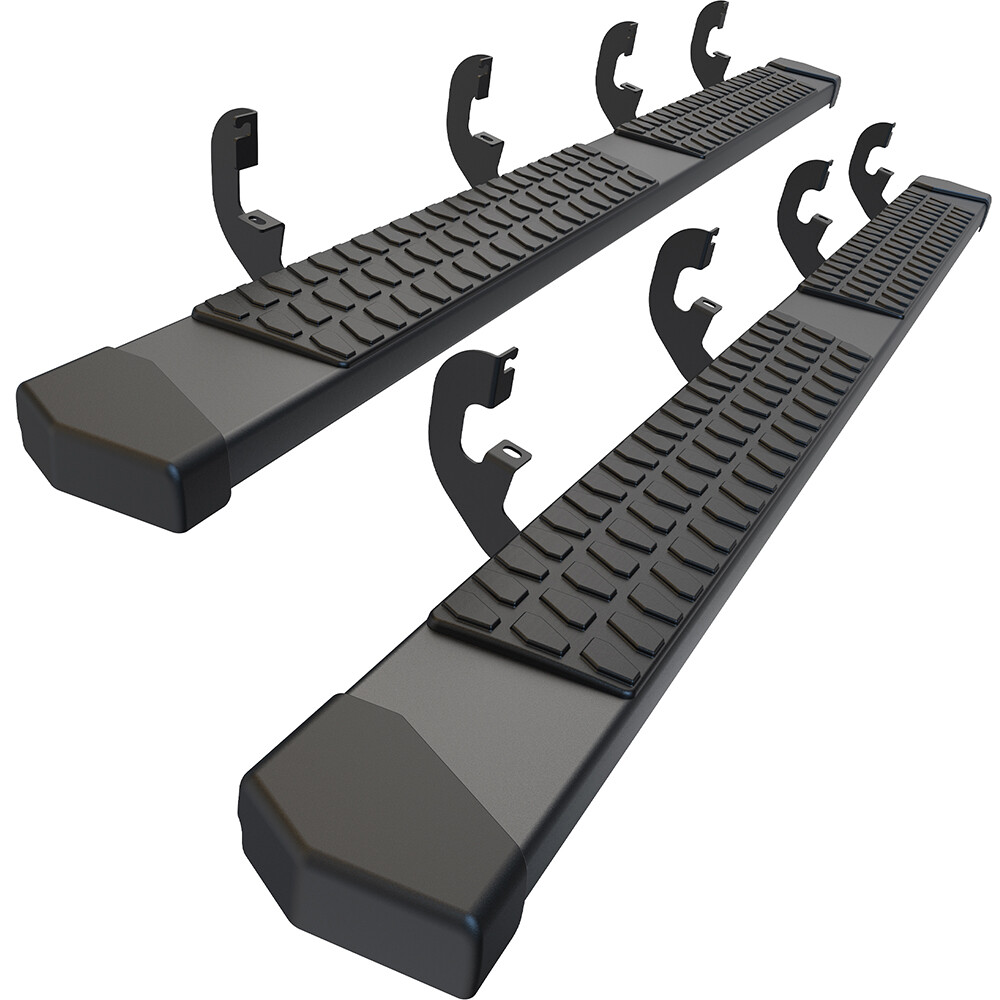 6" Running Boards For 2019-2026 Silverado/Sierra Crew Cab Nerf Bars Side Steps