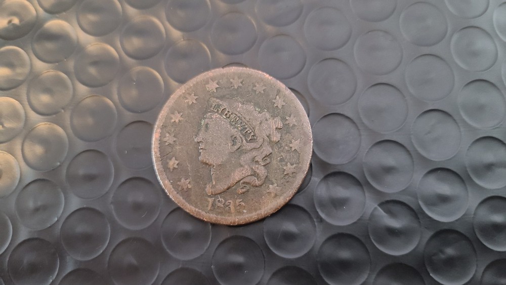 1835 Coronet Head Large 8 Large Cent