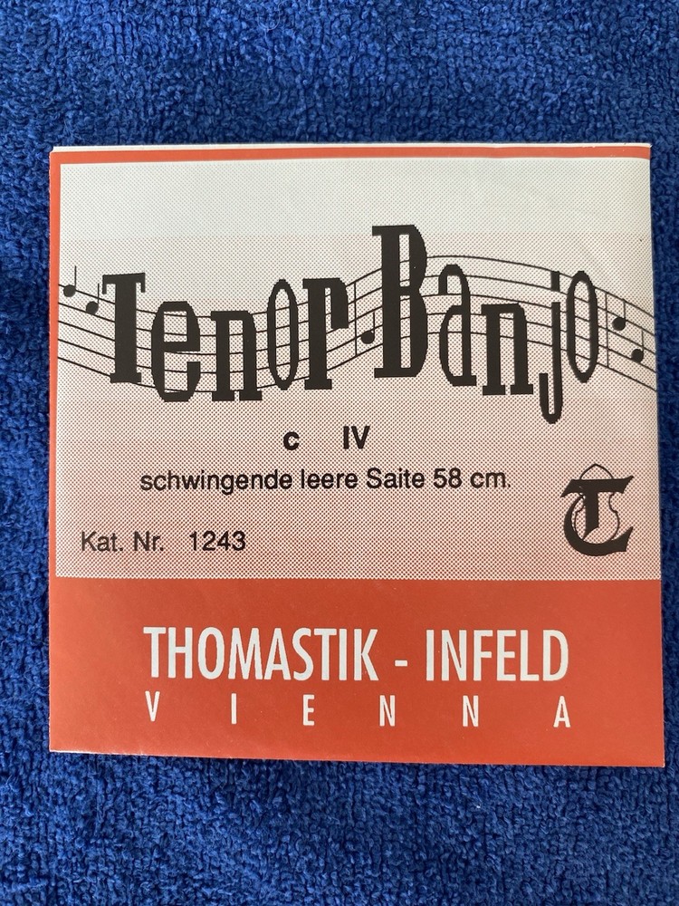 Thomastik-Infeld Banjo 4 String Tenor Set 1244, Full Set