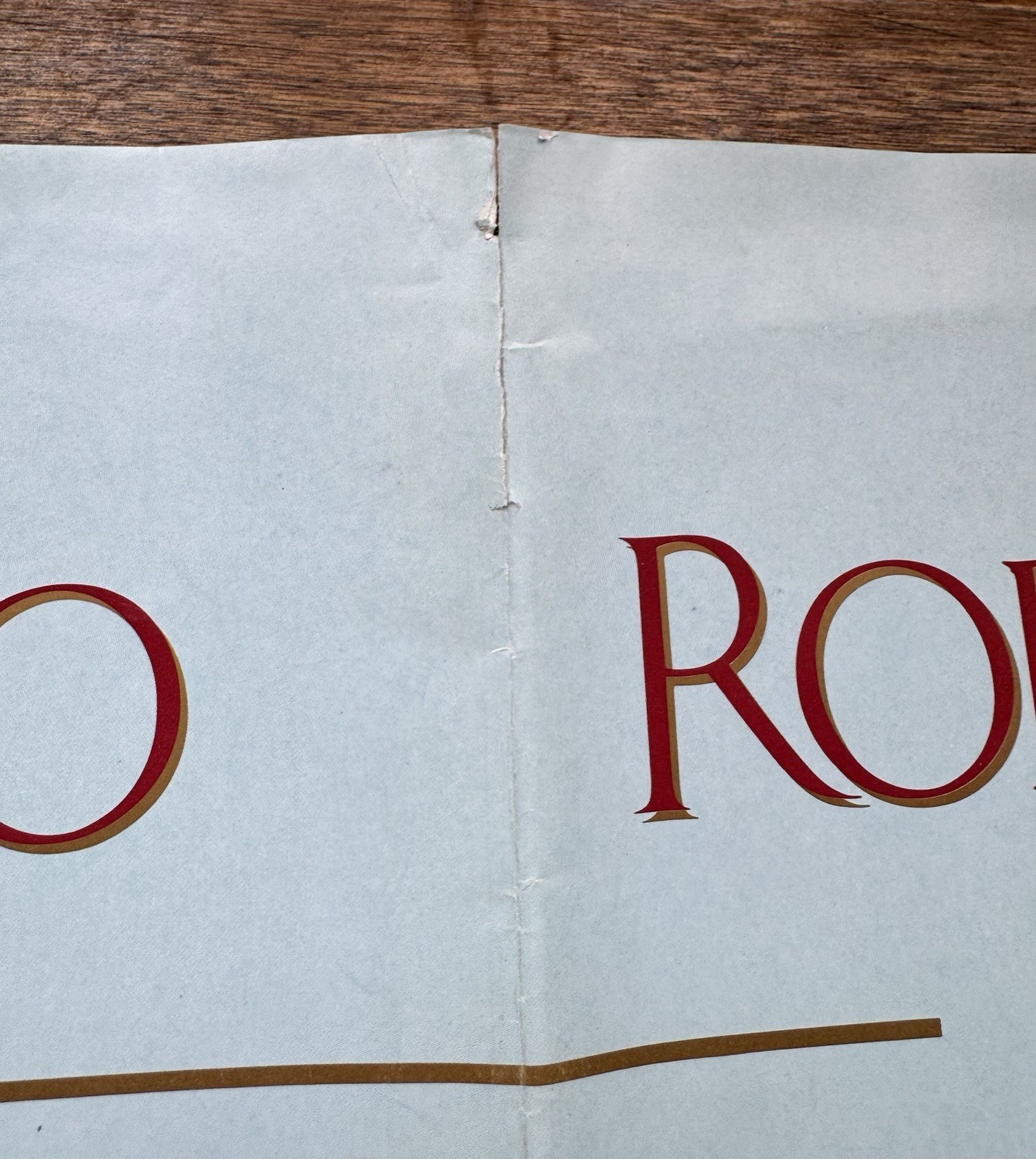 Awakenings 1990 Original DS 27x40 Folded Movie Poster • Deniro, Robin Williams