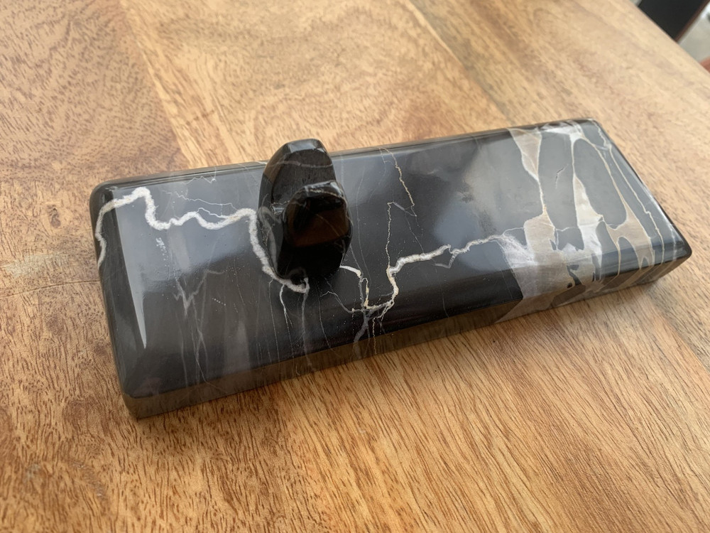 Custom Tommy Masingale Stone Knife Stand