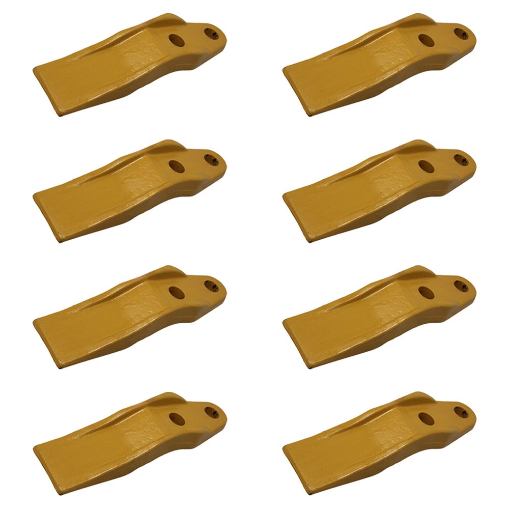 (8) Bucket Teeth Fits Caterpillar Skid Loaders 247 257 257B 262B Fits CAT 132472