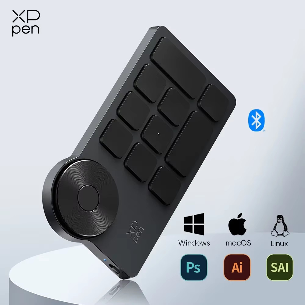 Wireless Shortcut Remote Express Key Bluetooth 5.0 Customizable Shortcut Keys fo