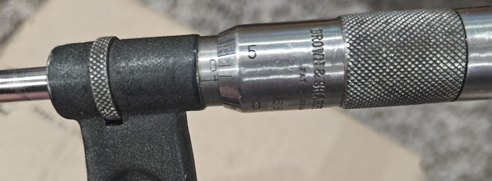 Brown & Sharpe 5"-6" OD Micrometers (without box)