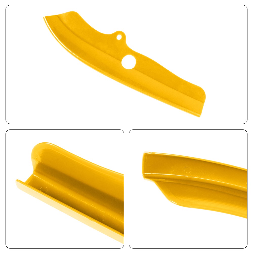 Front Bumper Lip Splitter Protector Cover Trim Yellow For Dodge Challenger 2015+