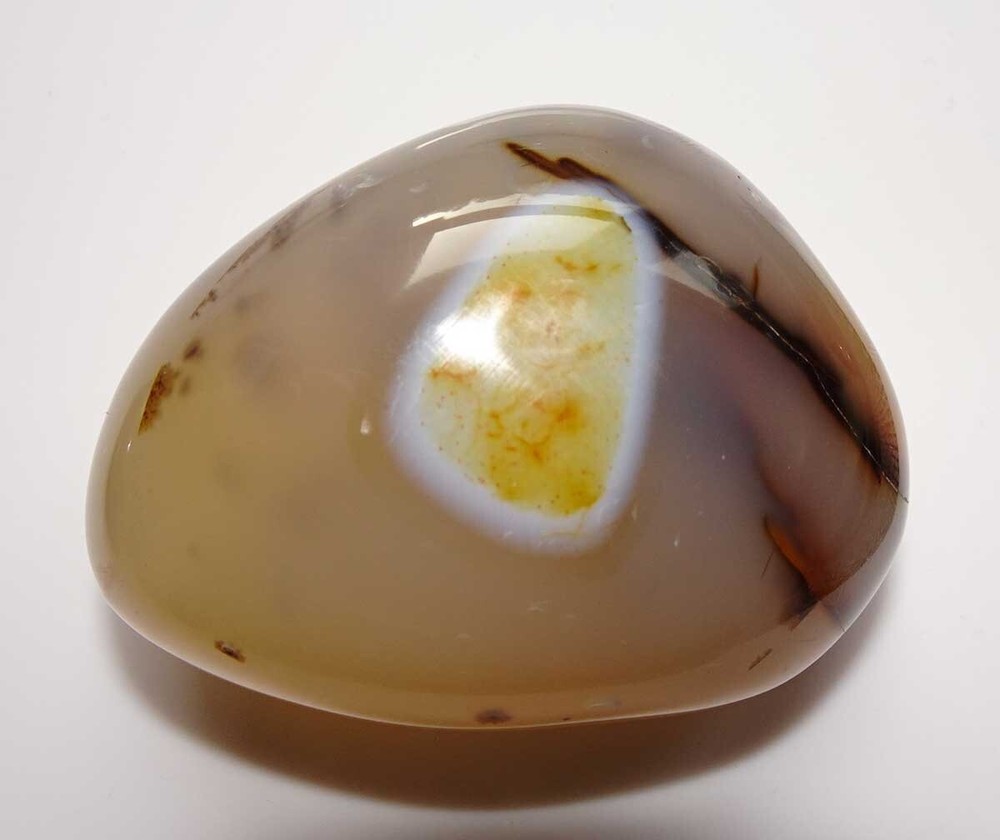Dendritic Agate Polished Palmstone Madagascar sc750f