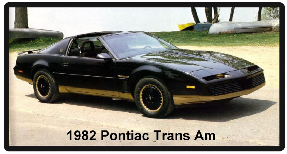 1982 Pontiac Trans Am Refrigerator Magnet