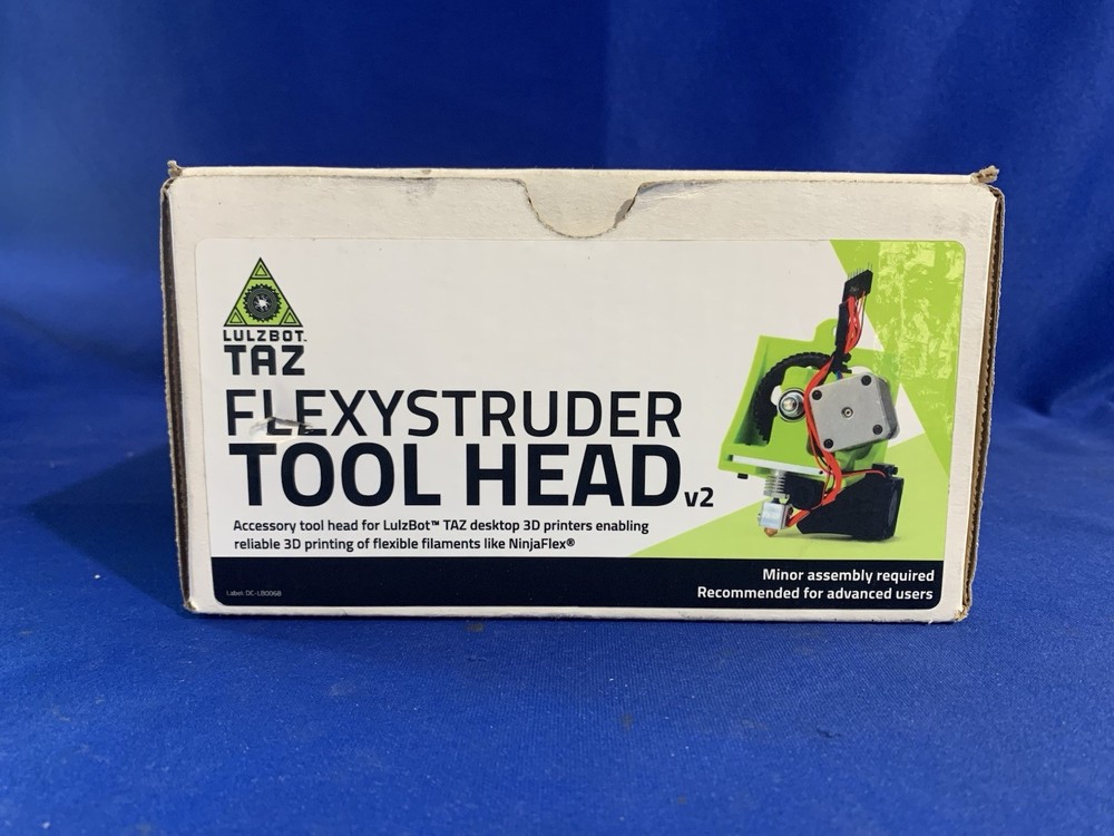 LulzBot TAZ Flexystruder 3D Printer Tool Head v2 KT-CP0090-0673
