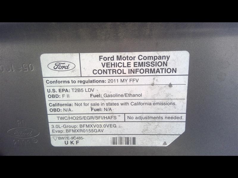 Blind Spot Detection System Warning Control Module fits 2011 Ford Fusion D