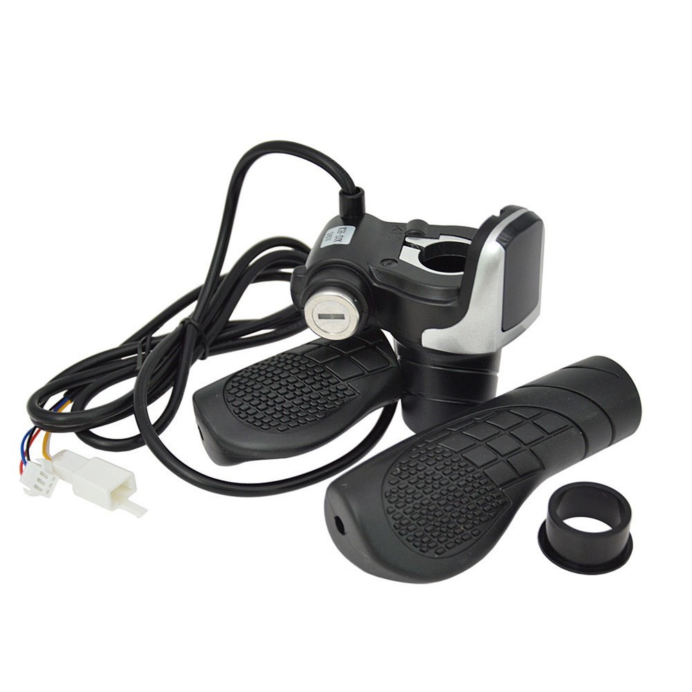 36V Electric Bicycle Display Speed Control Handlebar Lock Throttle Accelerator