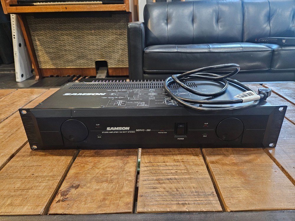 Samson Servo 260 Studio Amplifier 130W - Second Listing