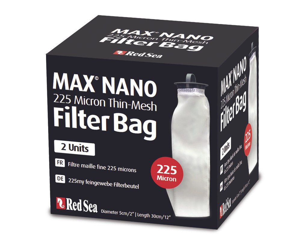 Red Sea Max-Nano 225 Micron Thin Mesh Filter Sock (2 units)