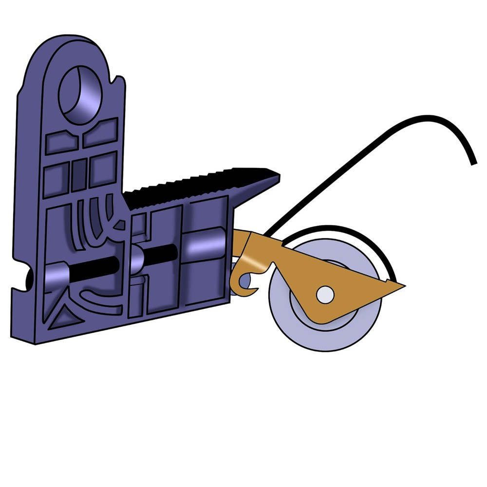 2-Pack Sliding Screen Door Rollers - Compatible with KDEX20 Series KD Screen Doo
