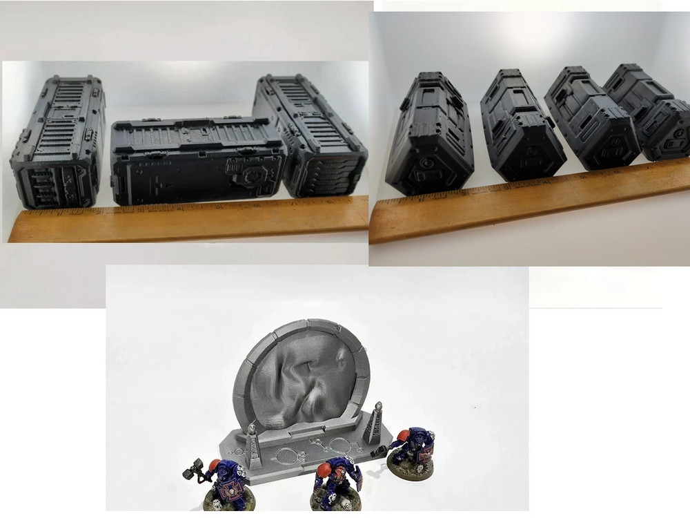 sci fi pack #7 28mm terrain FAST SHIP|Alternate Wargaming Miniature