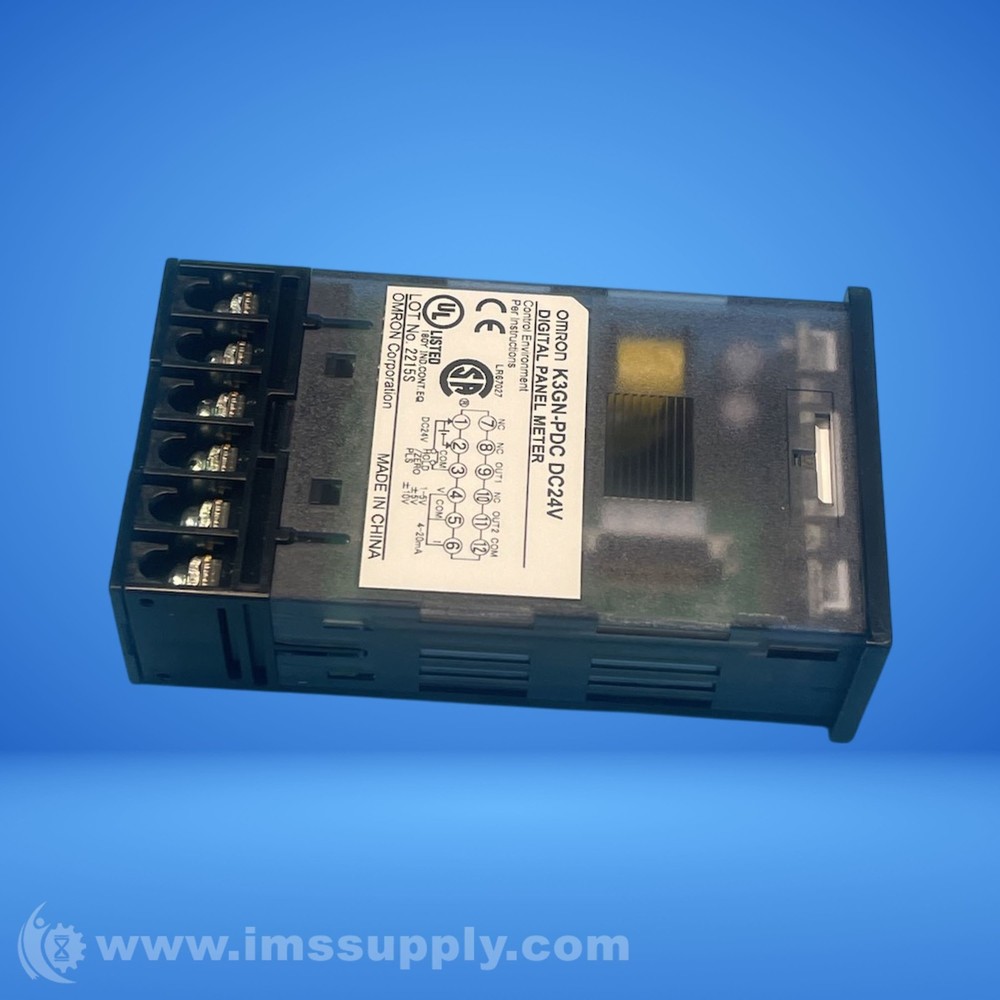 Omron K3GN-PDC Digital Panel Meter FNOB