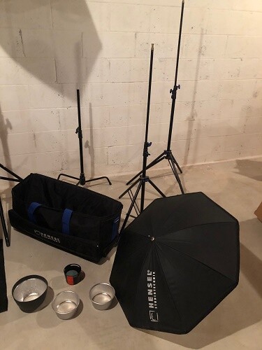 Hensel Photo Studio Lighting Equipment.