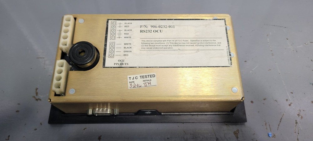 Luminator Twin vision control Keyboard destination programmer Operator 906-0232