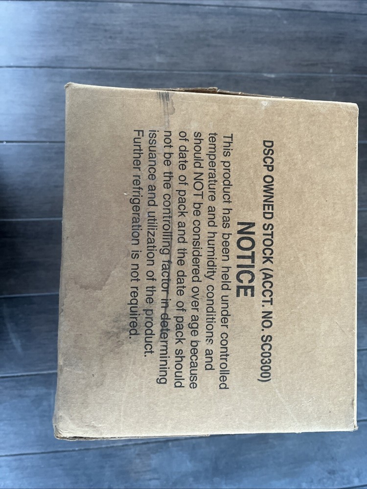 Official Military MRE Cases
