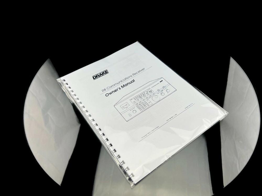 Drake R8 Receiver Instructions Operating Manual User Guide Coil Bound