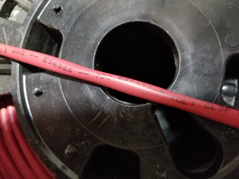 Carol E3632S 12/2C Solid Shield Plenum Fire Alarm Cable Wire FPLP/CL3P Red /50ft