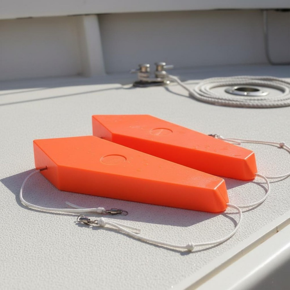 2 Pieces Surface Trolling Diver High Visibility Trolling Planer Board