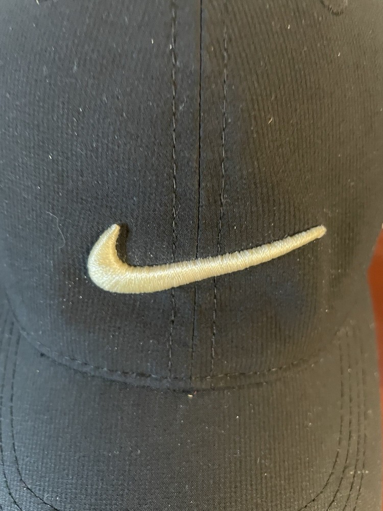 Flawed - Nike Golf Strapback Hat / Cap - Black