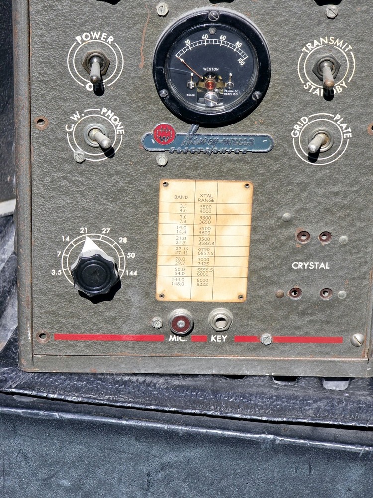 Harvey-Wells TBS-50A Ham Radio Transmitter UNTESTED