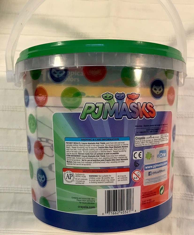 Crayola PJ Masks Creativity Bucket