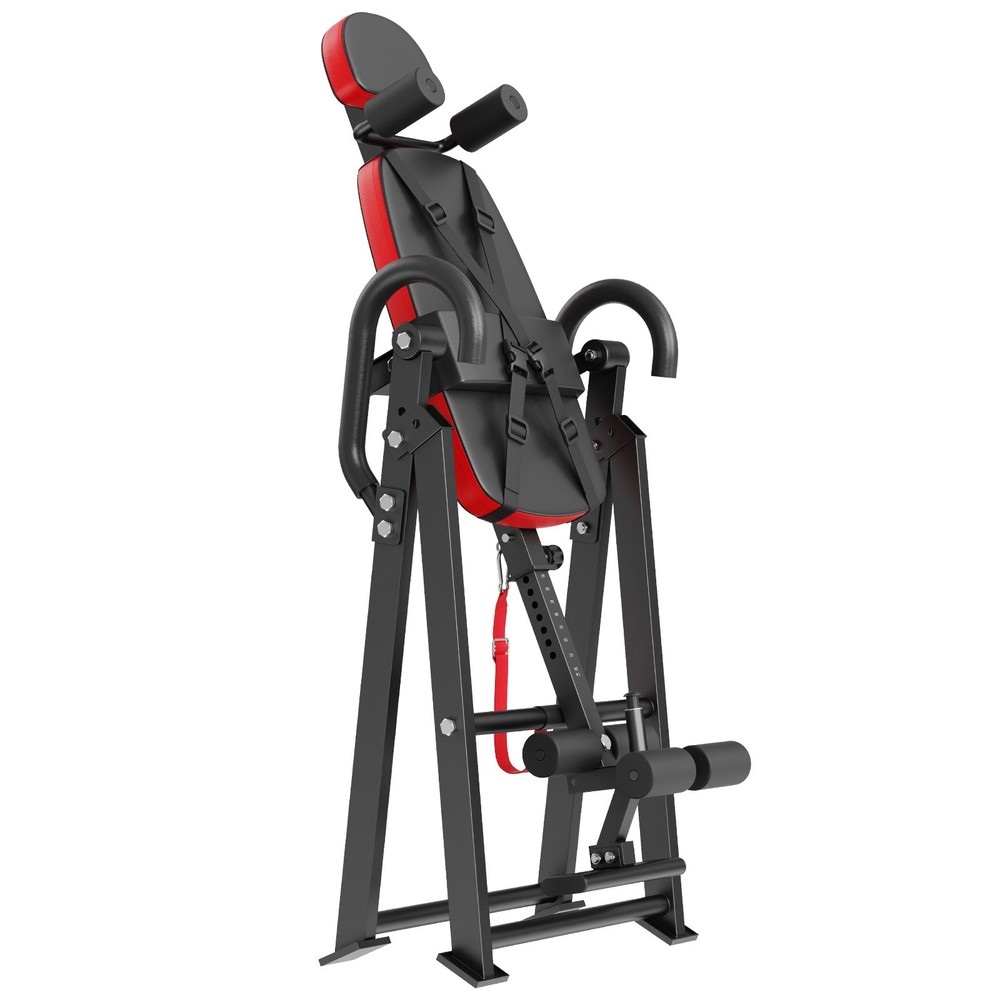 Folding Inversion Table for Back Stretching - Adjustable Height, 300 lb Capacity