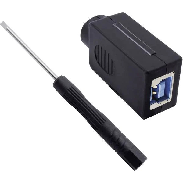 Quadrios 2001C205 USB 3.0 Modular Socket Set, Type B Straight Socket Content