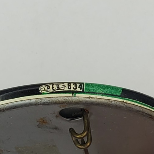 Vintage 1960s Libbys Green Thumb Sale Litho Pinback Button by Green Duck Chicago