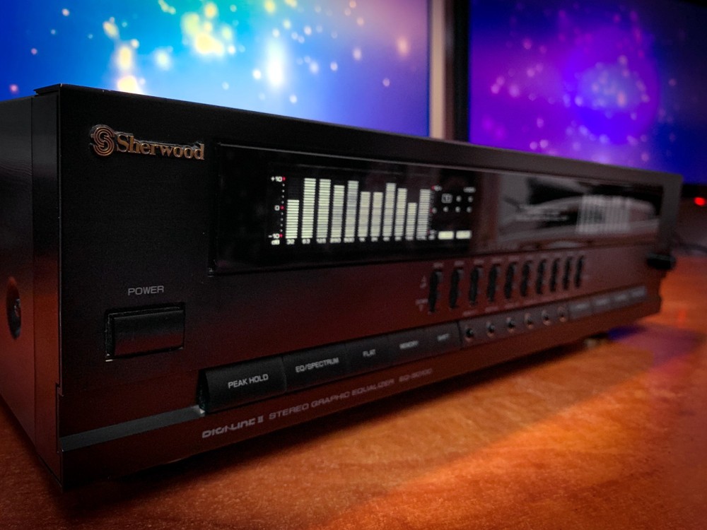 Sherwood EQ-5010C 🌈RaRe🌈 Stereo Digital Equalizer