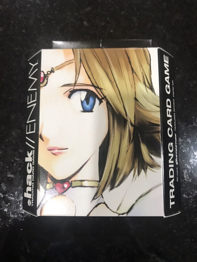 .hack ENEMY TCG CCG Deck Lot - SEALED dot Hack Starter Decks 6