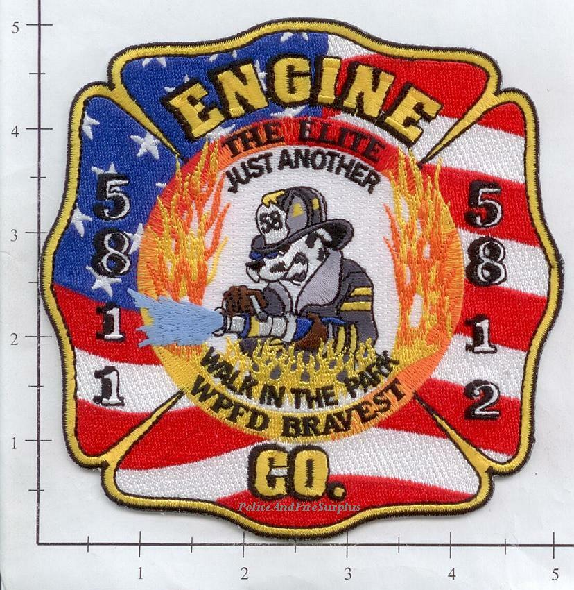 Illinois - Washington Park Engine 5811 & 5812 IL Fire Dept Patch
