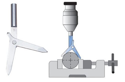 Engineers Center Finder For Round Bar Drilling Milling Machine Bluefox Tools