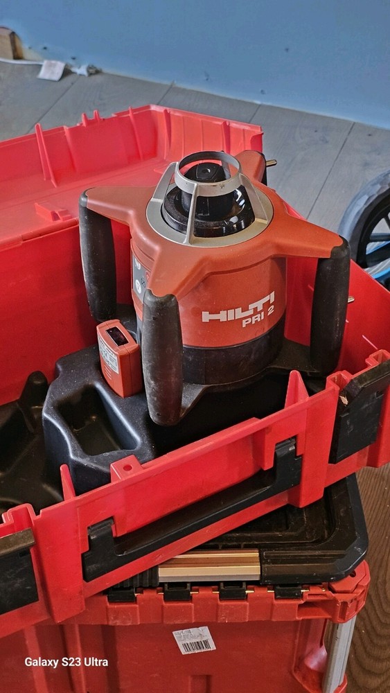 Pr 3 Hilti Red Beam Rotating Laser