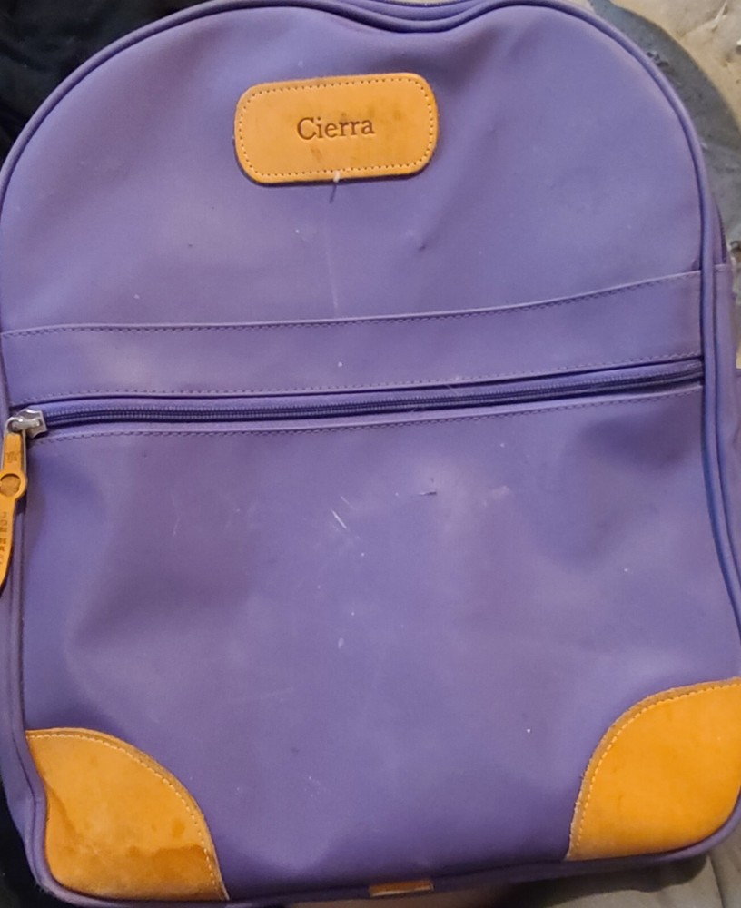 Jon Hart Large Purple Backpack (Has Name On It)