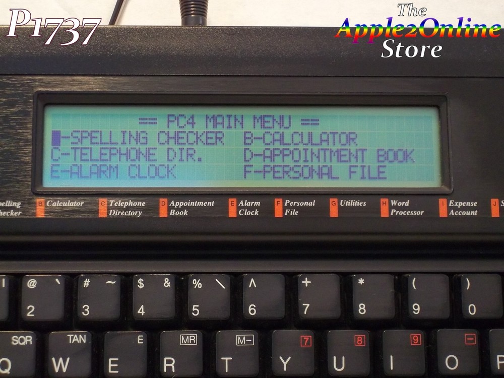 ✅ 🍎 Laser PC4 Portable Computer in Mint Condition w AC Adapter, Case, Cable