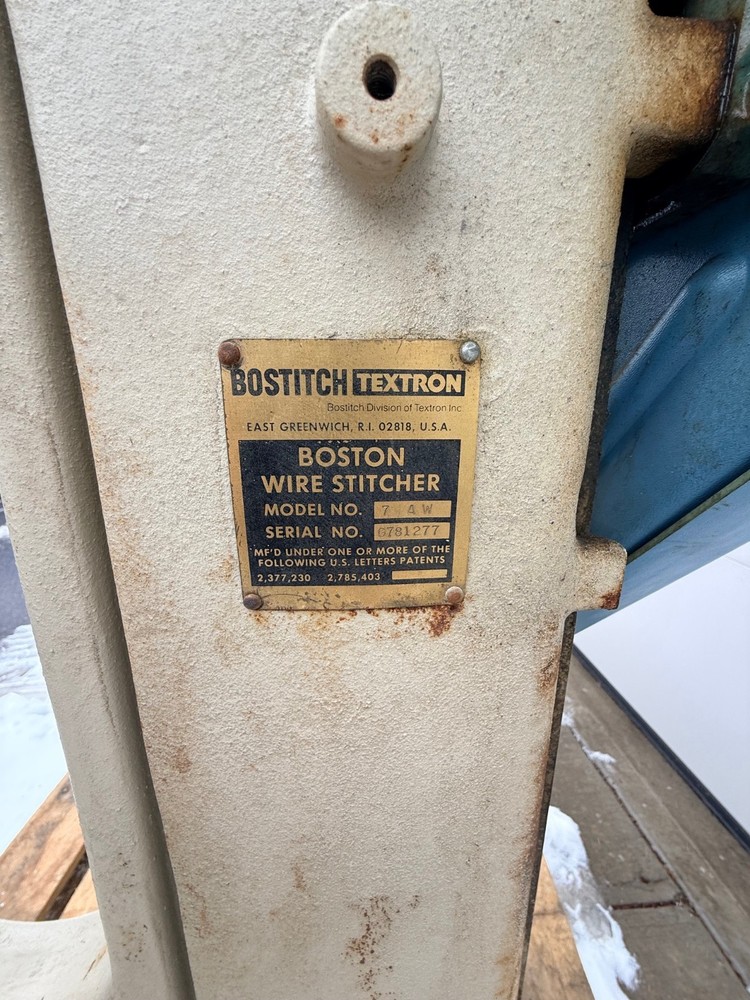 Bostitch Textron #7 AW heavy duty wire stitcher