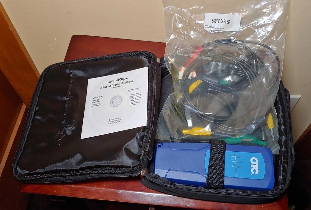 OTC Tech Scope Kit 3857 PC Based Digital Automotive Oscilloscope SPX