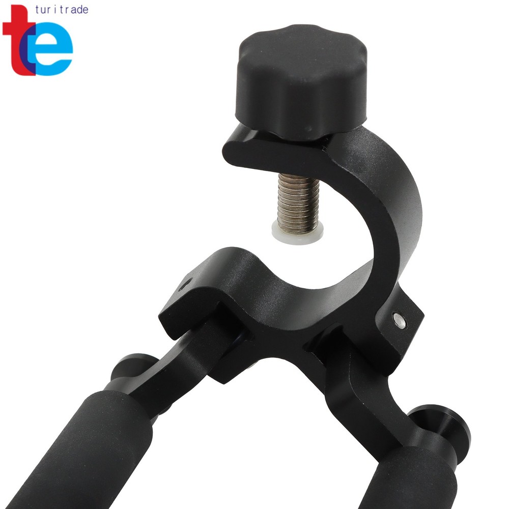 Compact Survey Bipod Center Entry Design for GPS Pole Mounting