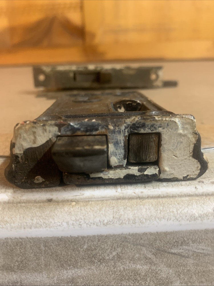 Antique Rim Lock. Mortise Lock & Hardware. 4/8